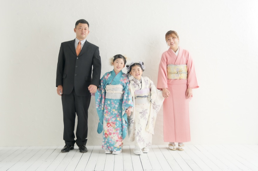 七五三の撮影写真