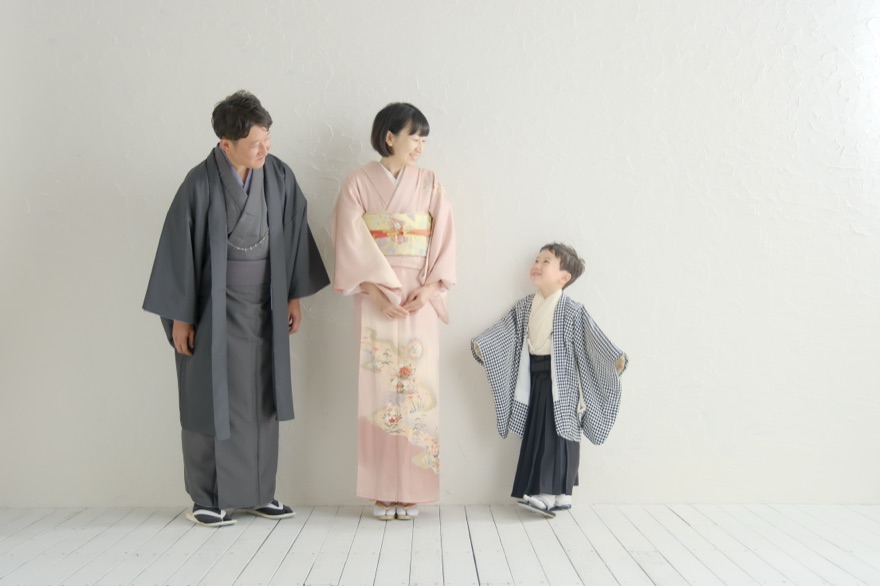 七五三の撮影写真